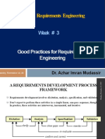 Software Requirements Engineering - Good Practices for Requirements Development