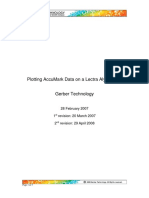 Instructions On AccuMark Plot Pieces by Lectra Alys Plotter