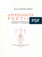 Federico Garcia Lorca Antologia Poetica