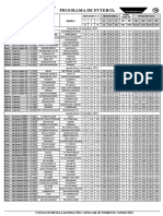 Programa de futebol com odds e resultados