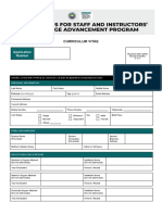 (Full-Time) Sikap Curriculum Vitae