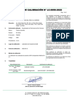 Certificado de Calibración #Lc-0056-2022: Oscar F. Vivanco Valerio