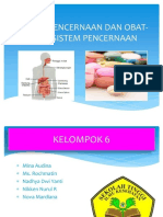 Sistem Pencernaan Dan Obat Obat Sistem Pencernaan PDF