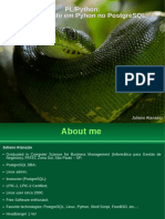 Programando em Python No Postgres