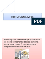 Hormigon Simple