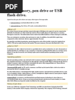 History of USB Flash Drives | PDF | Usb Flash Drive | Usb
