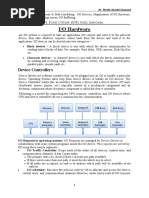 UNIT IV - IO Management - Disk Scheduling