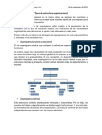 Tipos de Estructura Organizacionalll