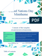 United Nations Day Minitheme by Slidesgo