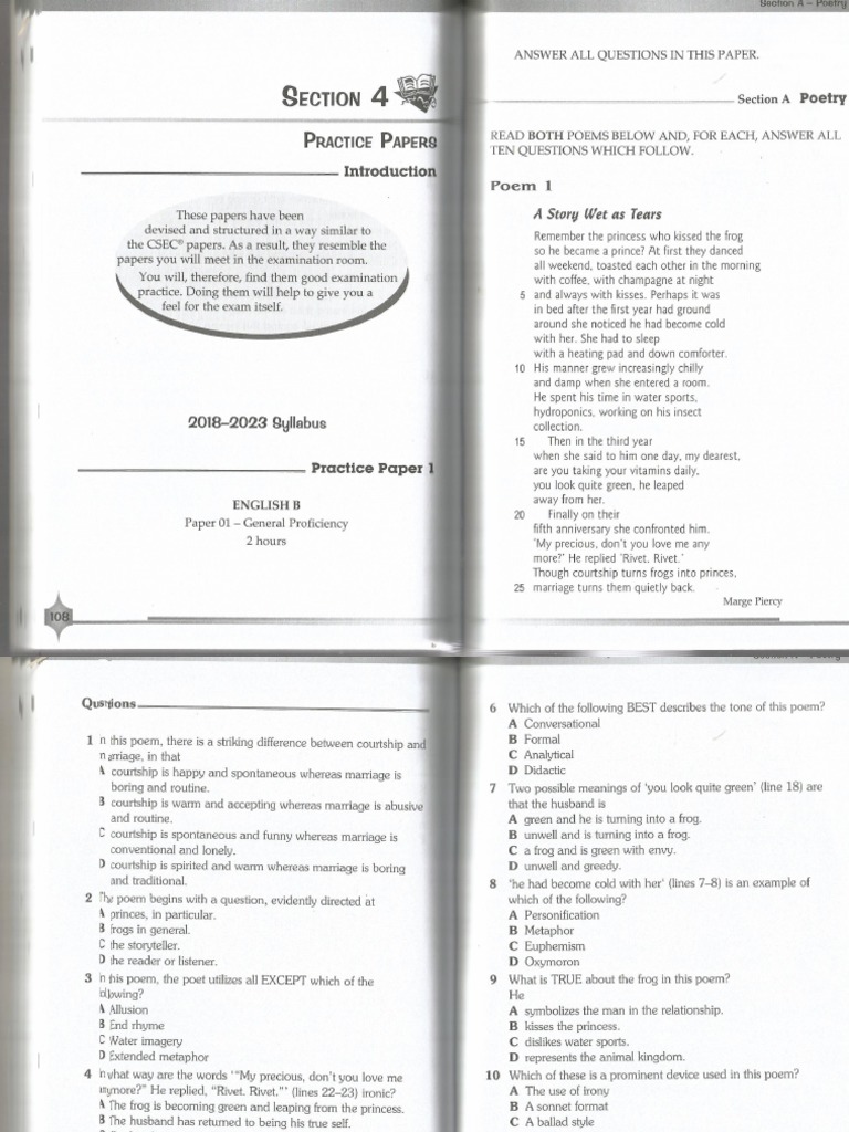 Past Papers | PDF