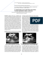 Traumatismul Obstetrical in Sarcinile Multiple