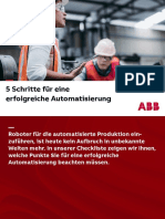 ABB Robotics Checkliste