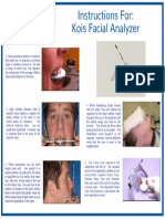 Kois Facial Analyzer Instructions