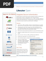 Likewise Open Datasheet