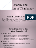 History, Philosophy and Foundation of Chaplaincy-Edited