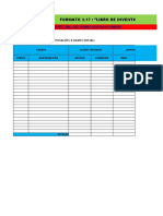 Formato 3.17 - Libro de Inventarios y Balances - Balance de Comprobación