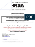 FORHP HRSA-23-045 (U3C) RCORP-Evaluation - FINAL