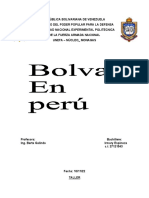 Bolivar en Peru
