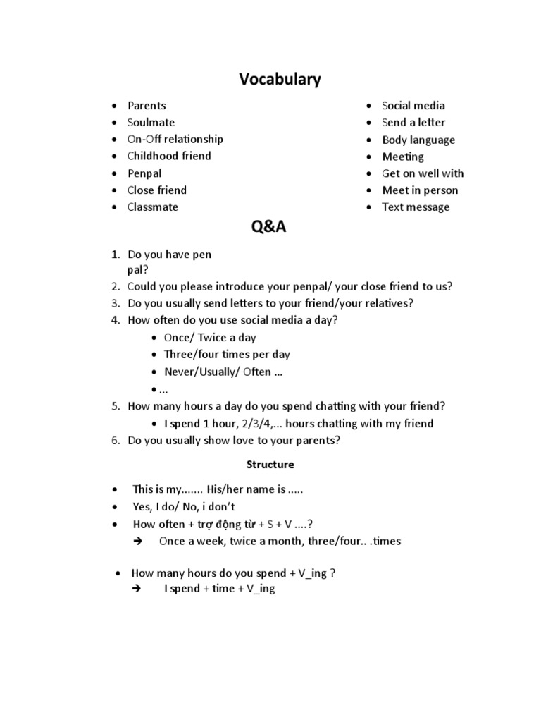 Handouts | PDF | Language Arts & Discipline | Self-Improvement