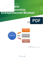 Lecture 1 - Entrepeneur, Entrepreneurship and Entrepreneurial Mindset