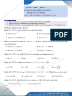 Đề Ôn Tập HK1 - Toán 10 (CTST) - Đề Số 1