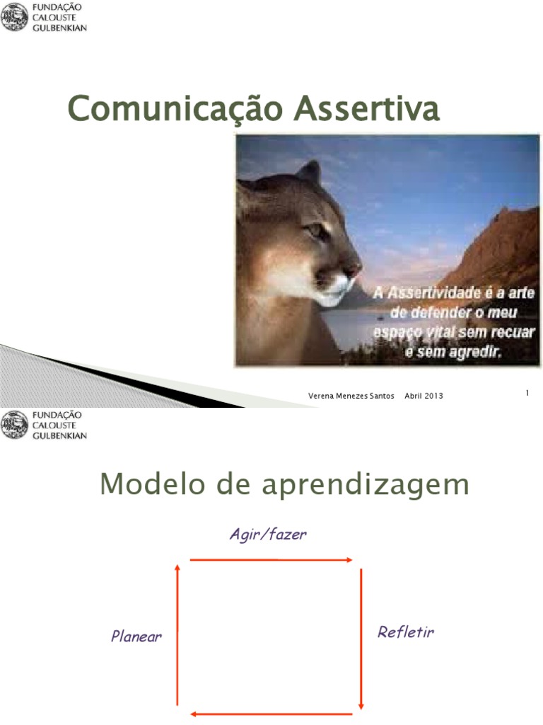 Comunicação Assertiva Pdf Comunicação Sentimento