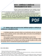 Coerência e coesão no processo de compreensão de texto