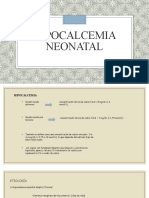 Hipocalcemia Neonatal