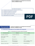 Tema 2. (T) Recursos Materiales en El Transporte de Mercancías Vehiculos y Unidades de Carga