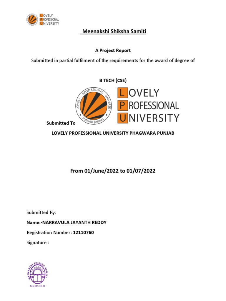 Jayanth's Report on NGO Activities | PDF | Non Governmental Organization