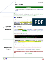 Resumo_Análise combinatória