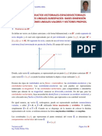 Vectores, Productos Vectoriales Normas Espacios Vectoriales S2