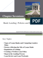 Bank Lending Policies and Procedures