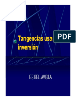 Tangencias usando la inversión geométrica