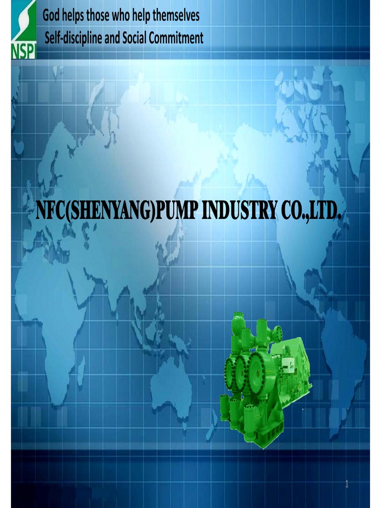 NSPI Presentation | PDF | Pump | Aluminium