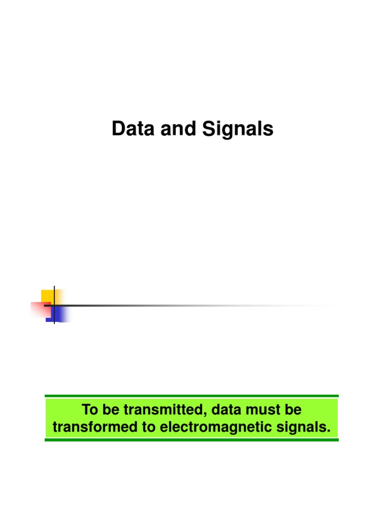 Signals and Transmission Impairments Mode) PDF Phase