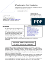 The ABC's of Nondestructive Weld Examination