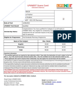 Result Card C22700419