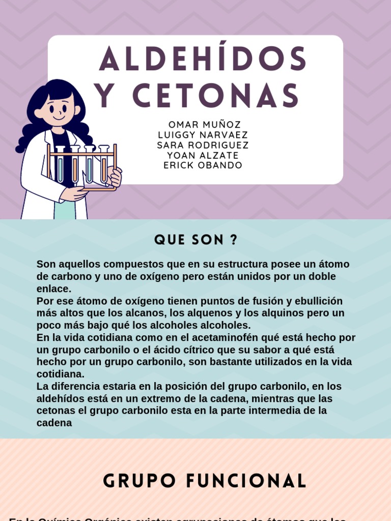 Aldehídos y Cetonas en la Vida Cotidiana | PDF | Cetona | Aldehído