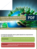 4 - Evolução Da População - Areal