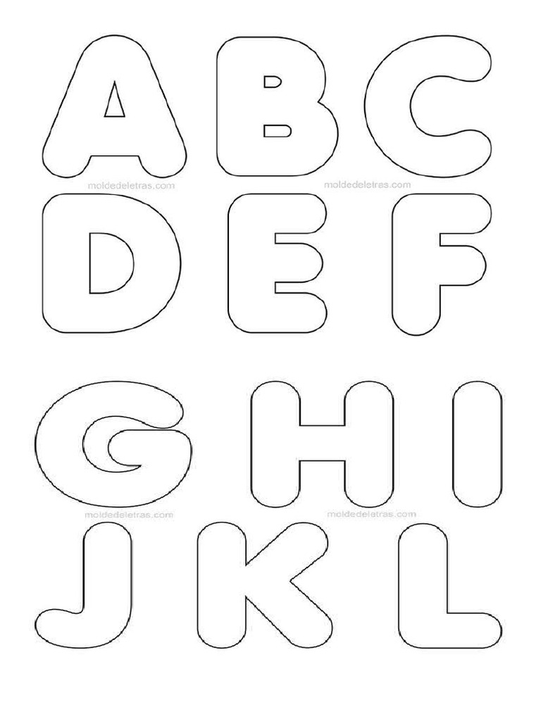 Letras Do Alfabeto | PDF