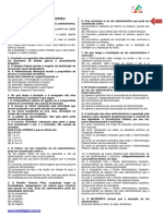 Exercícios de Fixação 03 - Direito Administrativo - Prof. Kadd Haeg