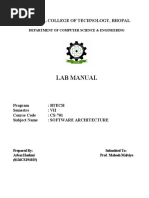 SA Lab Manual July - Dec 2022