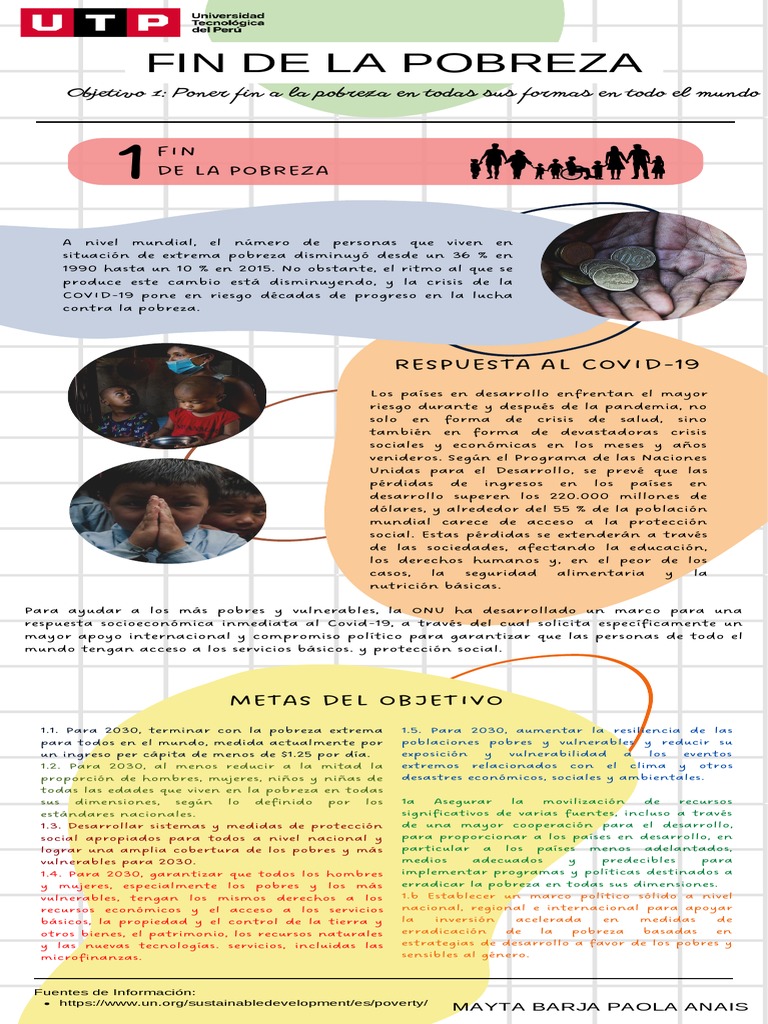 Fin de la pobreza: desafíos y metas 2030 | PDF | Pobreza | Pobreza e ...