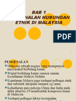 Bab 1 Pengenalan Hubungan Etnik Di Malaysia (Degree 2014)