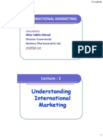 IMT 01 - Understanding Intl Marketing