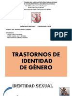 Identidad de género y orientación sexual