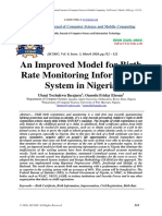 An Improved Model For Birth Rate Monitor