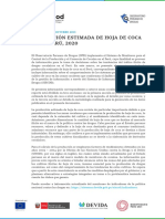 Reporte Anual de Hoja de Coca PDF