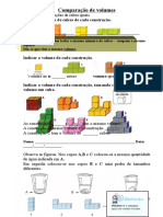 Comparação de volumes